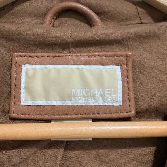 Michael Kors Leather Jacket - Picture 3 of 5